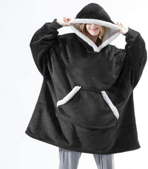 Oversized Fleece Hoodie Blanket |  My Weekend Bag
