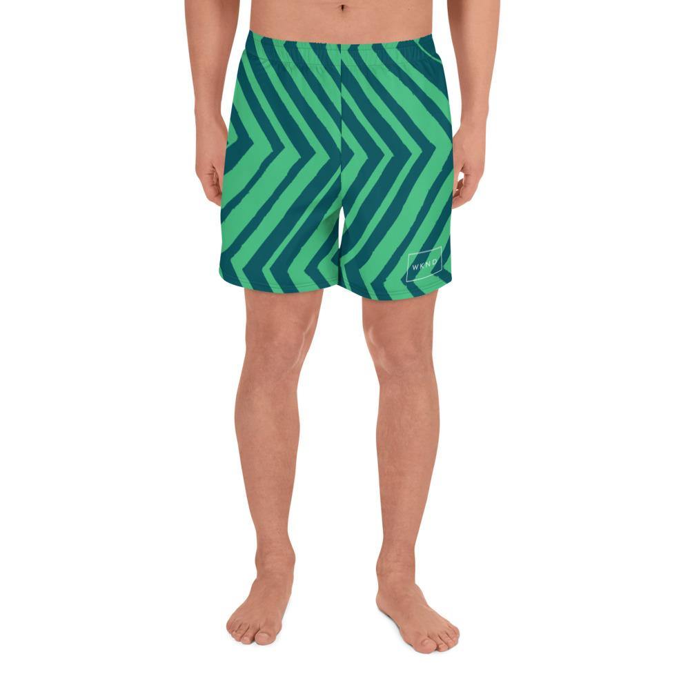 Green Lines Shorts |  My Weekend Bag