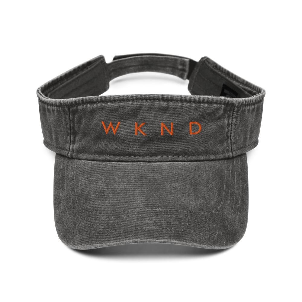 WKND denim visor |  My Weekend Bag