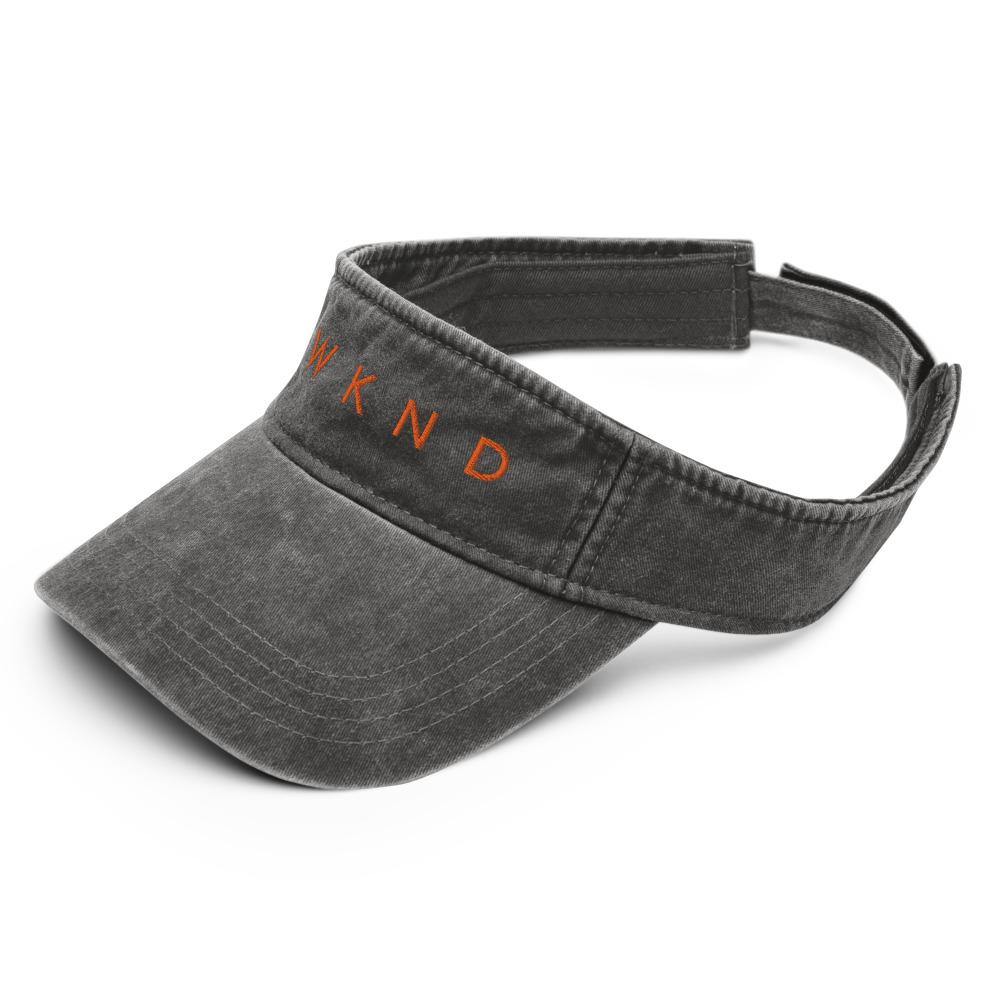 WKND denim visor |  My Weekend Bag