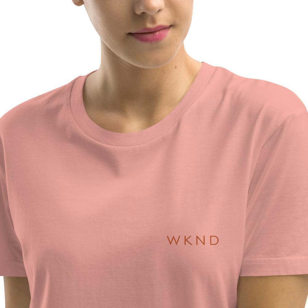 Week-end à la mer - Girls Pink & White Cotton Top