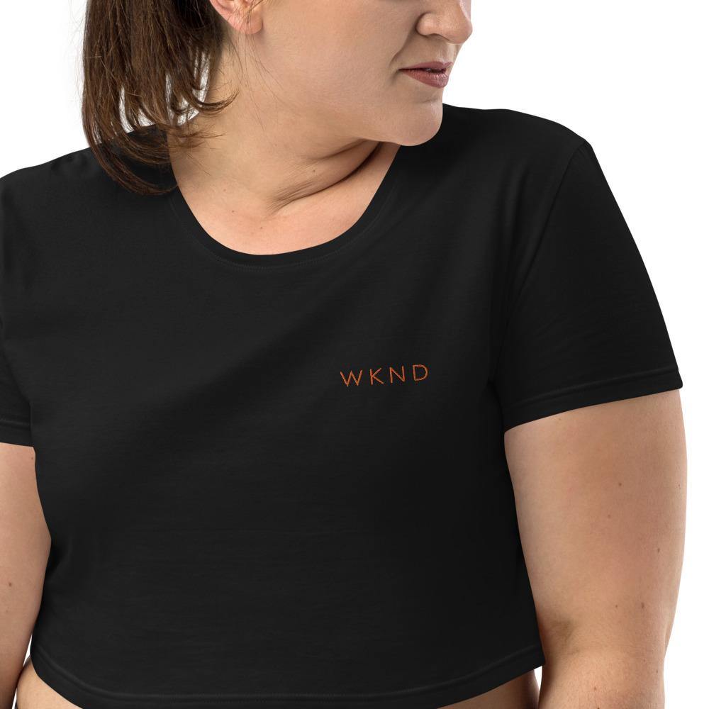 Embroidered Organic Crop Top |  My Weekend Bag