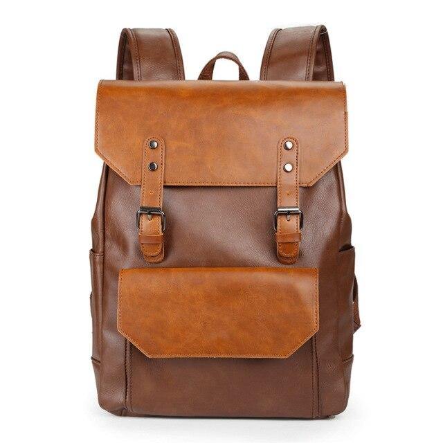 Faux Vintage Backpack |  My Weekend Bag