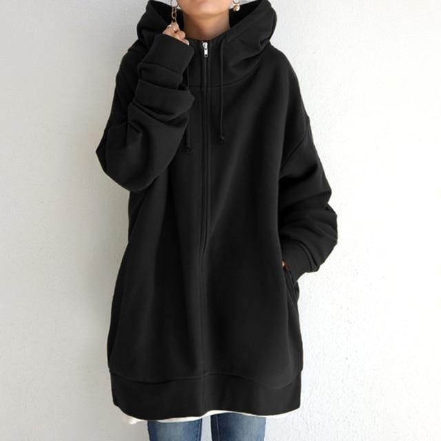 Oversized Long Hoodie Dress