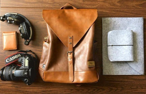 Eco-Leather Backpack |  My Weekend Bag
