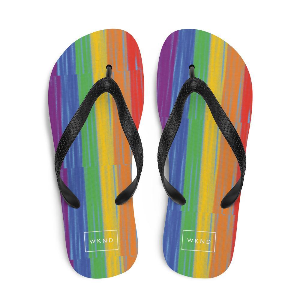 Pride Flip-Flops |  My Weekend Bag