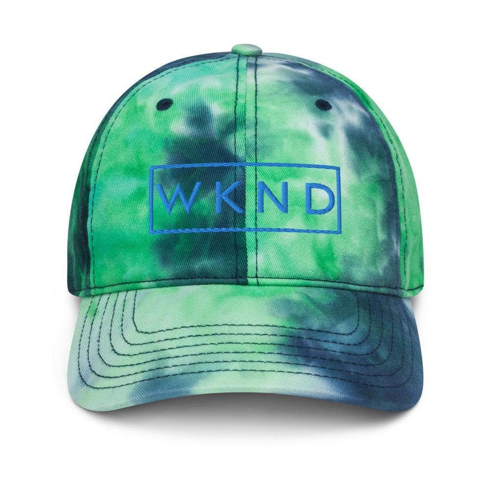 Tie-dye Green Blue Cap |  My Weekend Bag