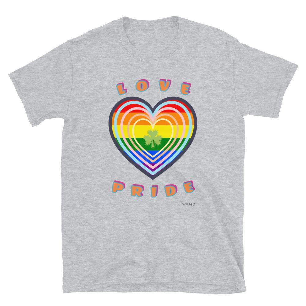 Love Pride Unisex T-Shirt |  My Weekend Bag