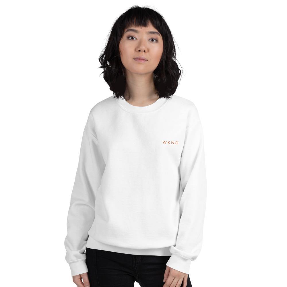 Women Weekend Crew Neck Pullover My Weekend Bag