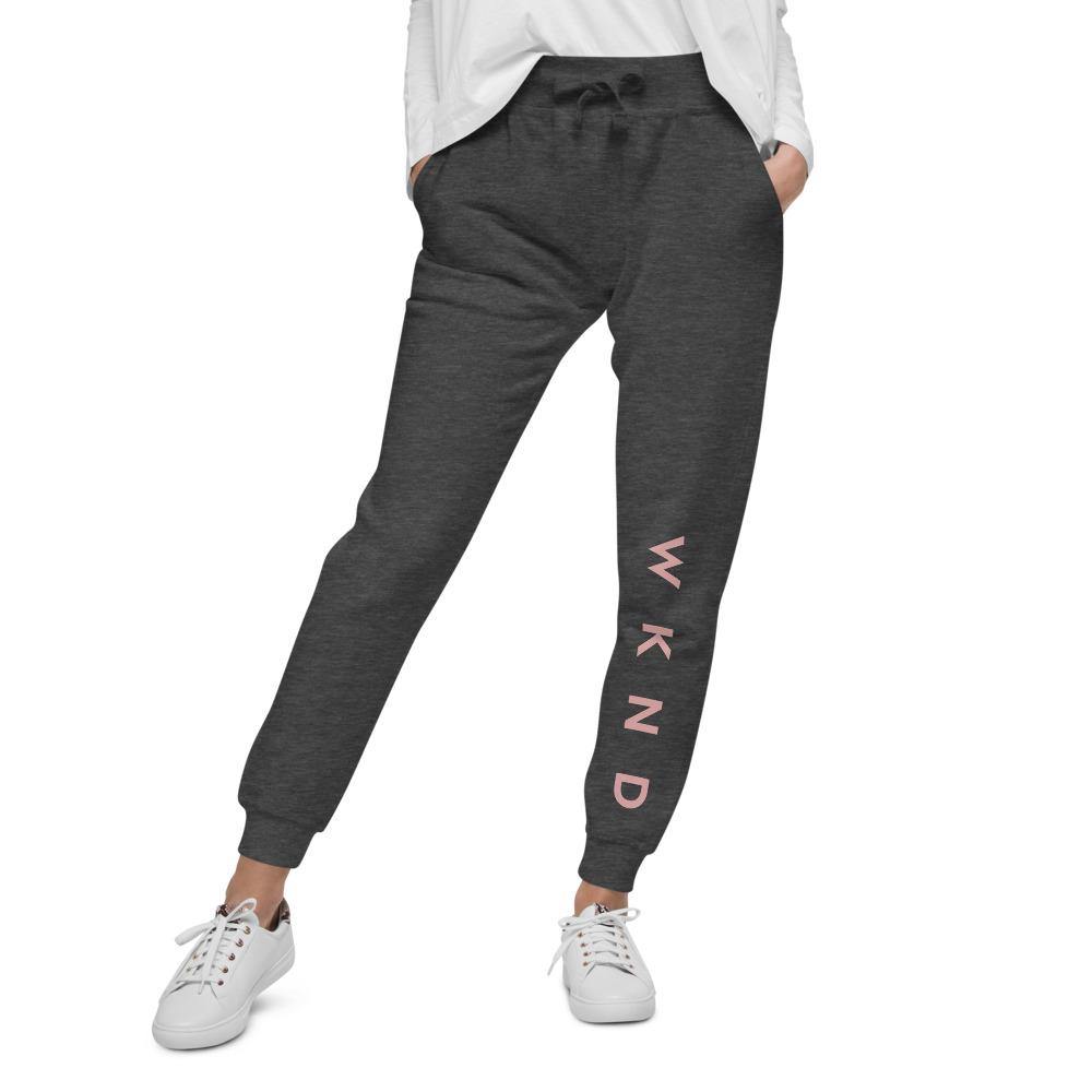 Pink Fleece Sweatpants |  My Weekend Bag