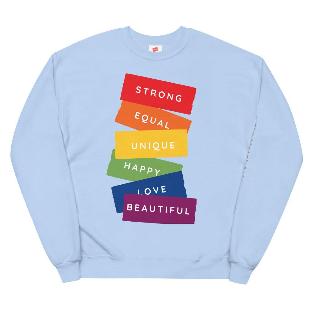 Pride fleece pullover |  My Weekend Bag