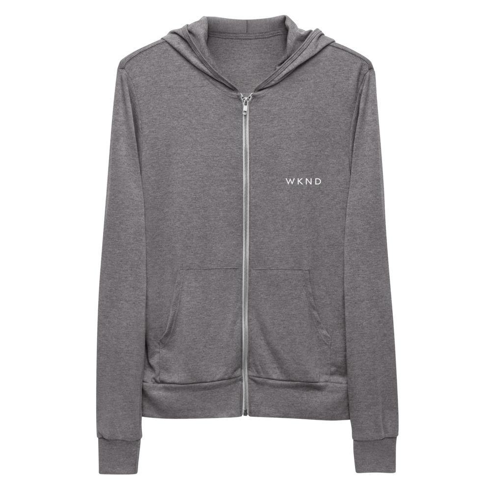 Weekend Basic Zip Hoodie |  My Weekend Bag